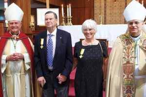 Alaska-Ed and Cathy Rasmuson-Papal Benemerenti Medal