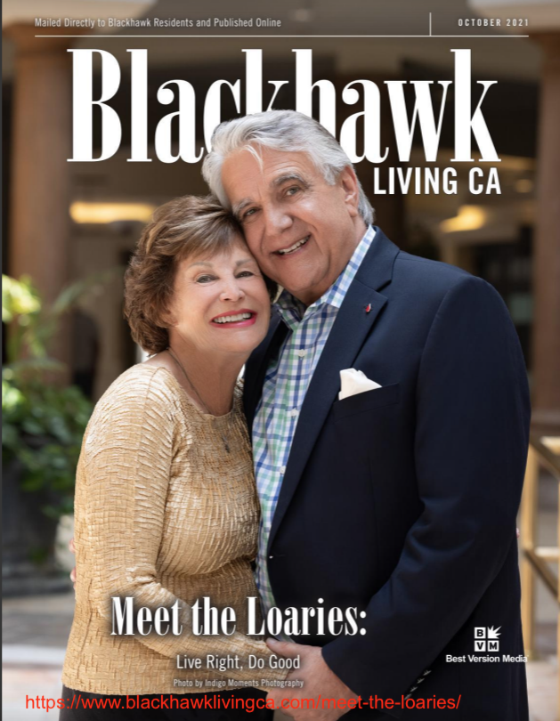 CATHOLIC BUSINESS PROFILE: Catholic Business Journal Columnist and The Mentors Radio Host Tom Loarie and his Wife Patty Featured on Cover of Blackhawk Living