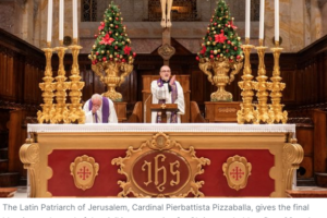 In Jerusalem: Cardinal Pizzabella’s Homily for the Midnight Mass – Christmas 2023