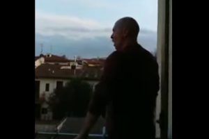 Inspiration: Quarantined Italians Sing from Balconies
