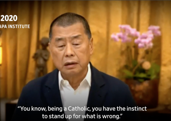 Chinese in China Hunger for Moral Leadership, Faith said Jimmy Lai