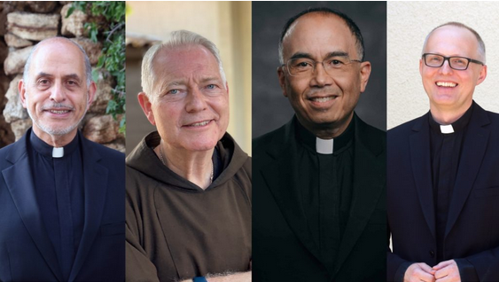 Los Angeles Auxiliary Bishops-Albert Bahhuth-Matthew Eishoff-Brian Nunes-Slawomir Szkredka-2023