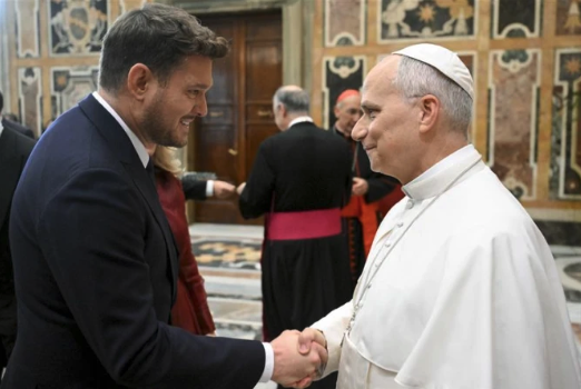 Michael Bublé calls meeting Pope Leo XIV ‘one of the greatest moments of my life’