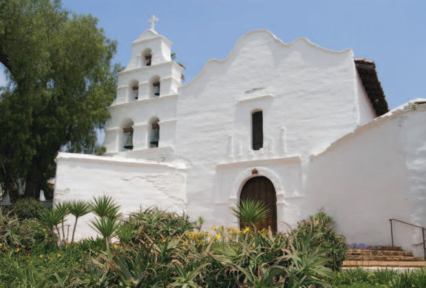 Mission church of San Diego de Alcala