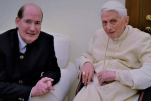 Pope Emeritus Benedict XVI and Dr. Michael Hesemann