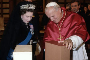 A look back at Queen Elizabeth II’s encounters with Five Popes