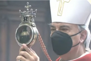 St. Januarius’ blood liquefies for the second time in 2021